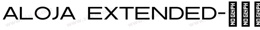 Aloja Extended字体转换